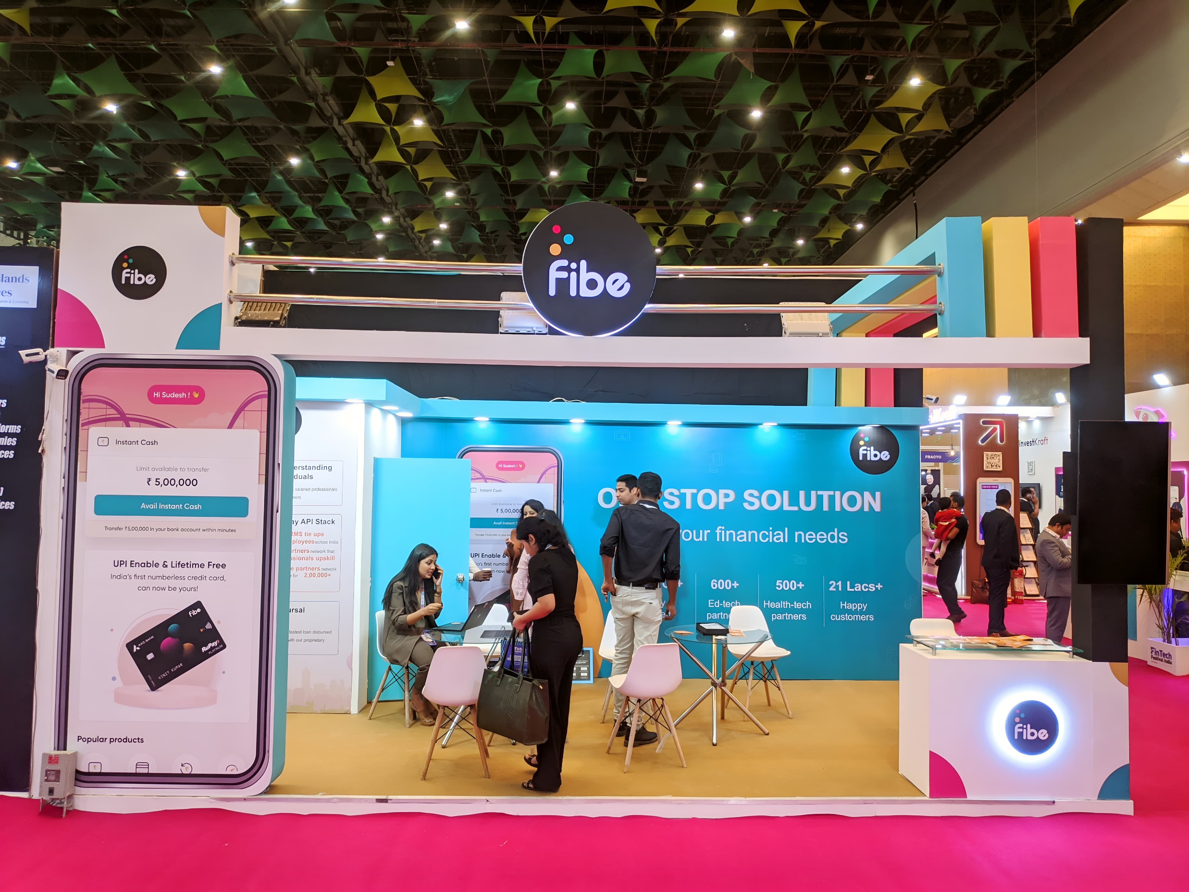 Custom Exhibition Stall Design for Indian Client by Magnet Events