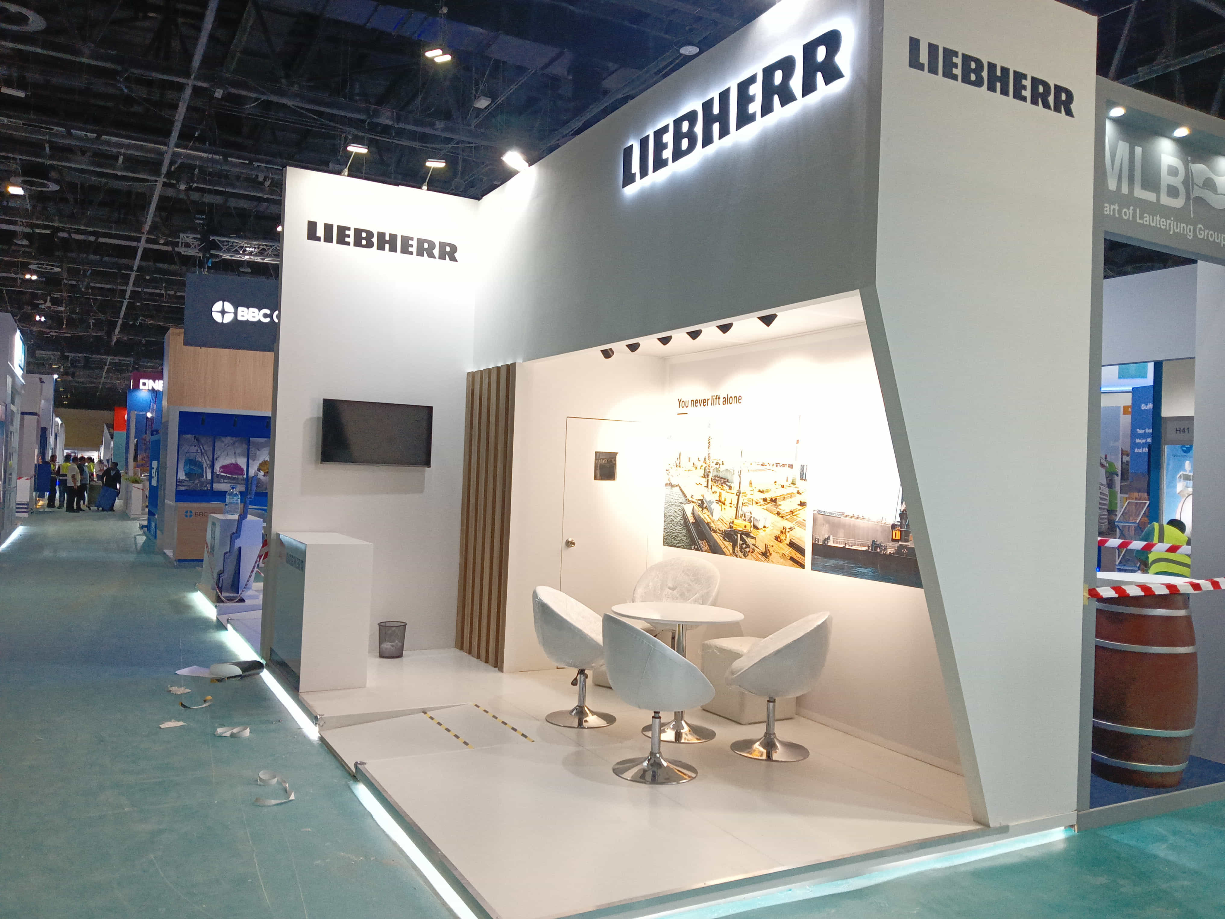 Stall Design for International Exhibition by Magnet Events