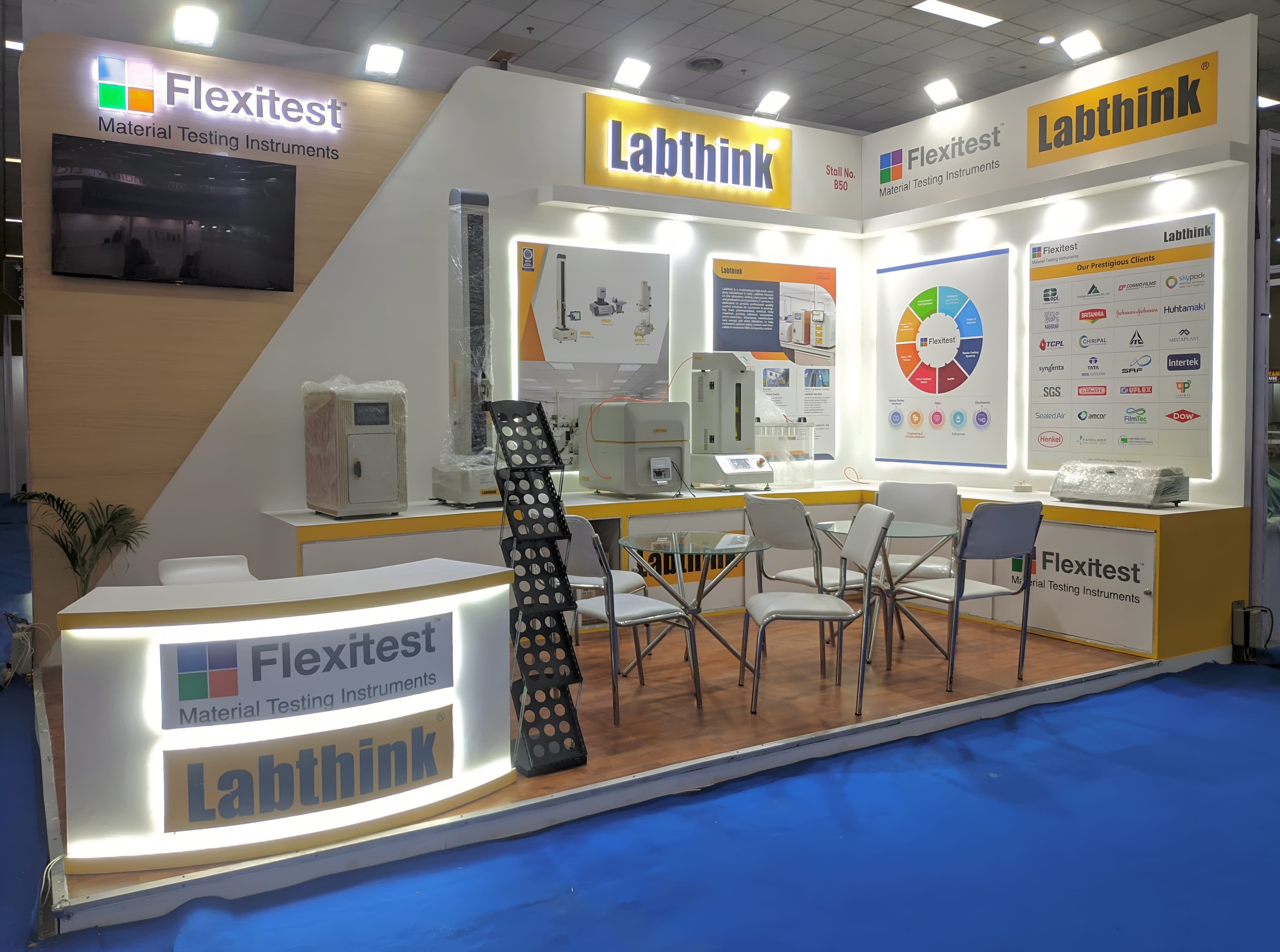 Custom Exhibition Stall Design for Indian Client by Magnet Events