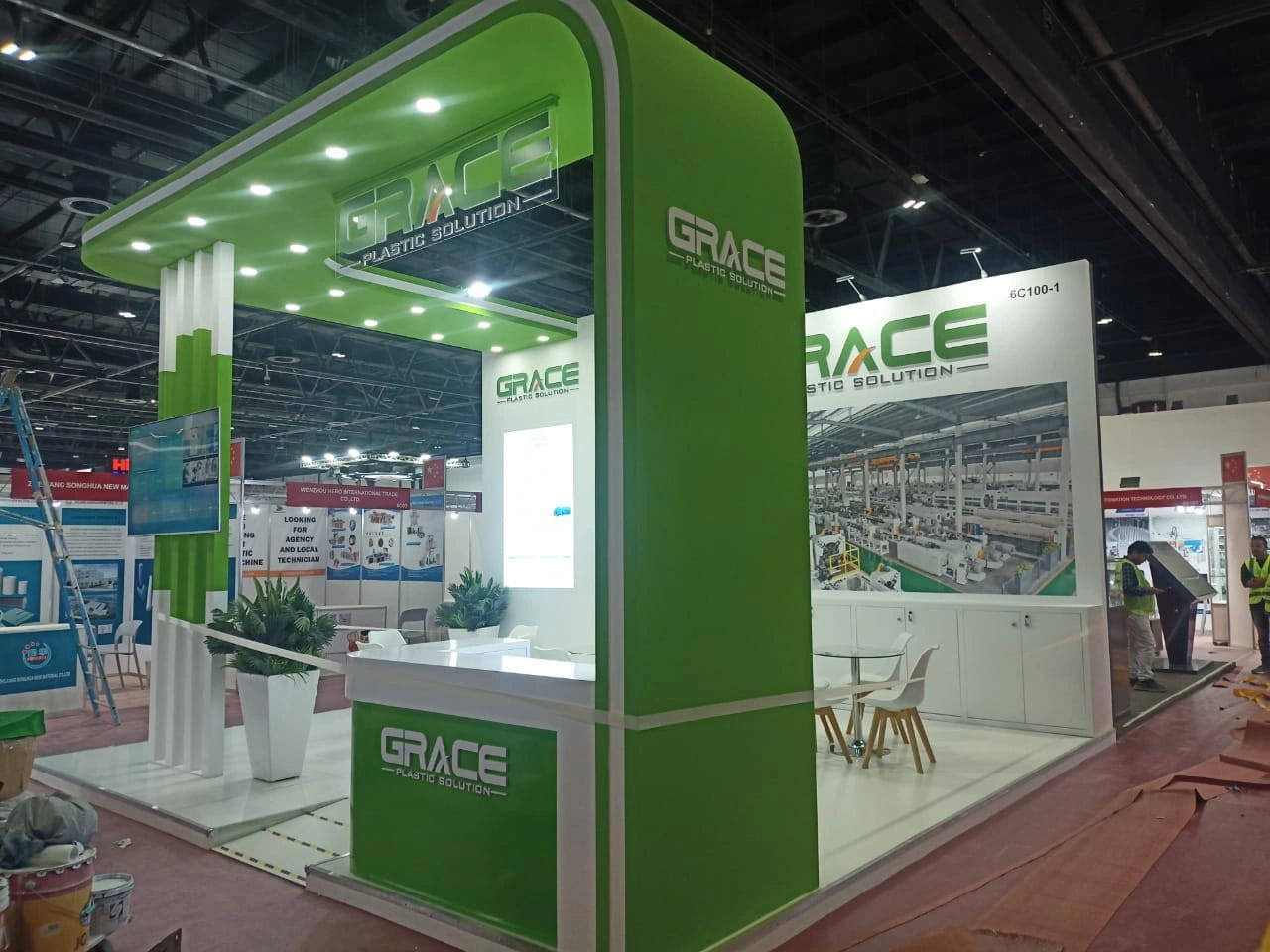 Stall Design for International Exhibition by Magnet Events