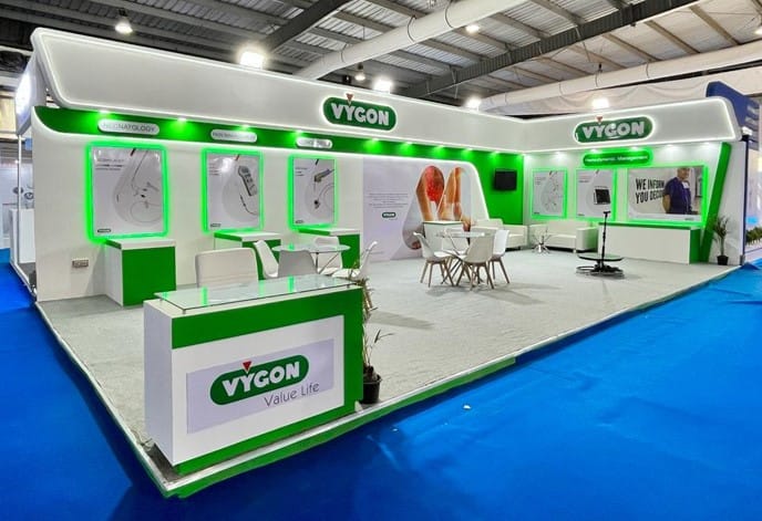 Custom Exhibition Stall Design for Indian Client by Magnet Events