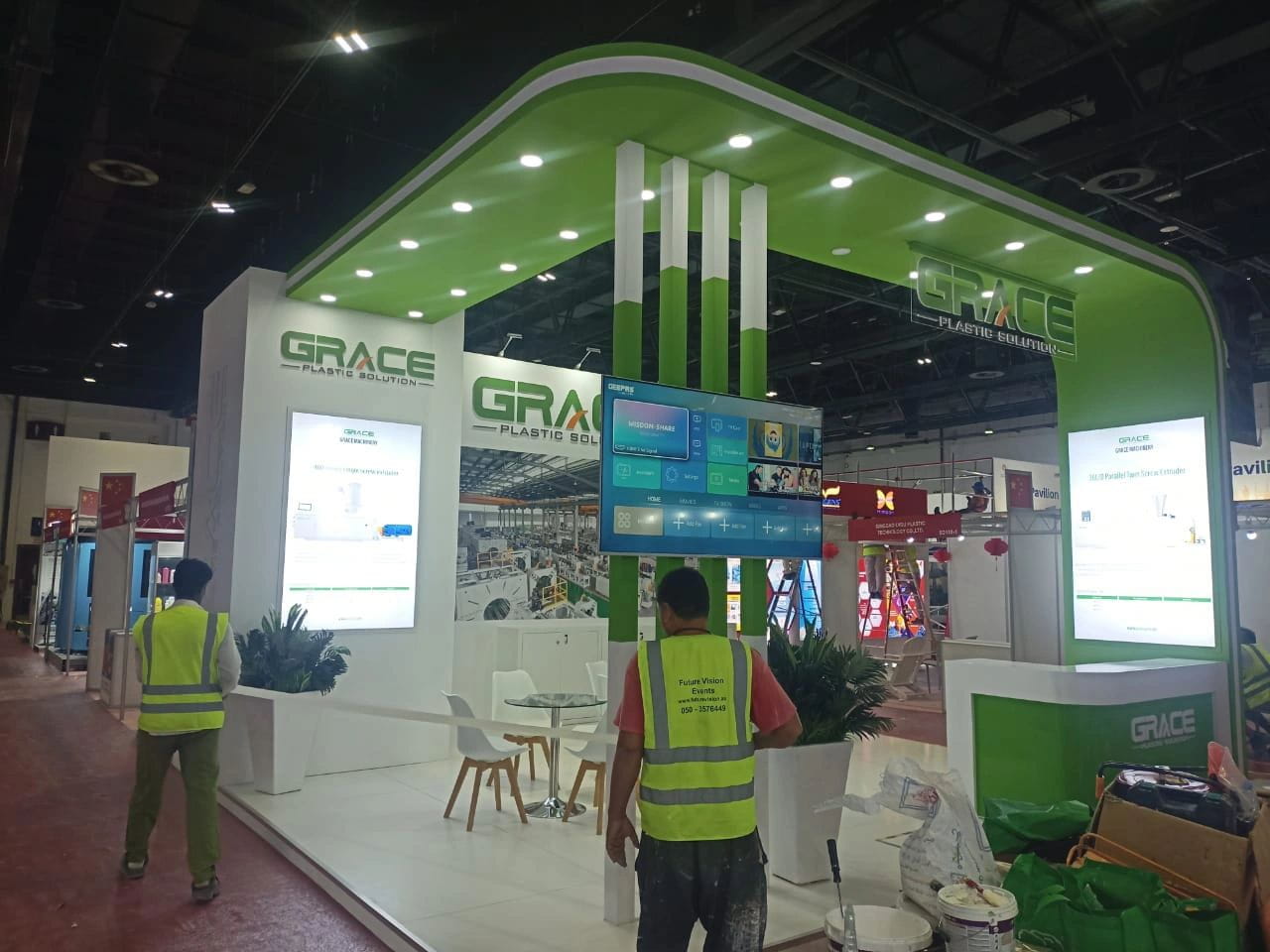 Stall Design for International Exhibition by Magnet Events