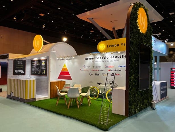 Custom Exhibition Stall Design for Indian Client by Magnet Events