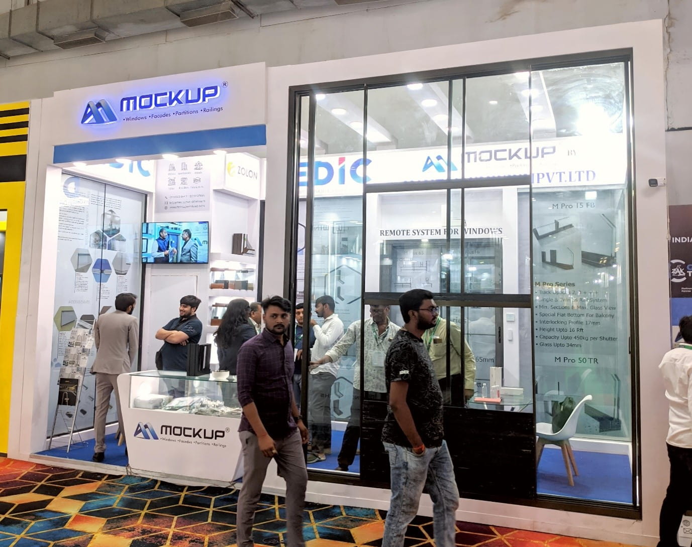 Custom Exhibition Stall Design for Indian Client by Magnet Events