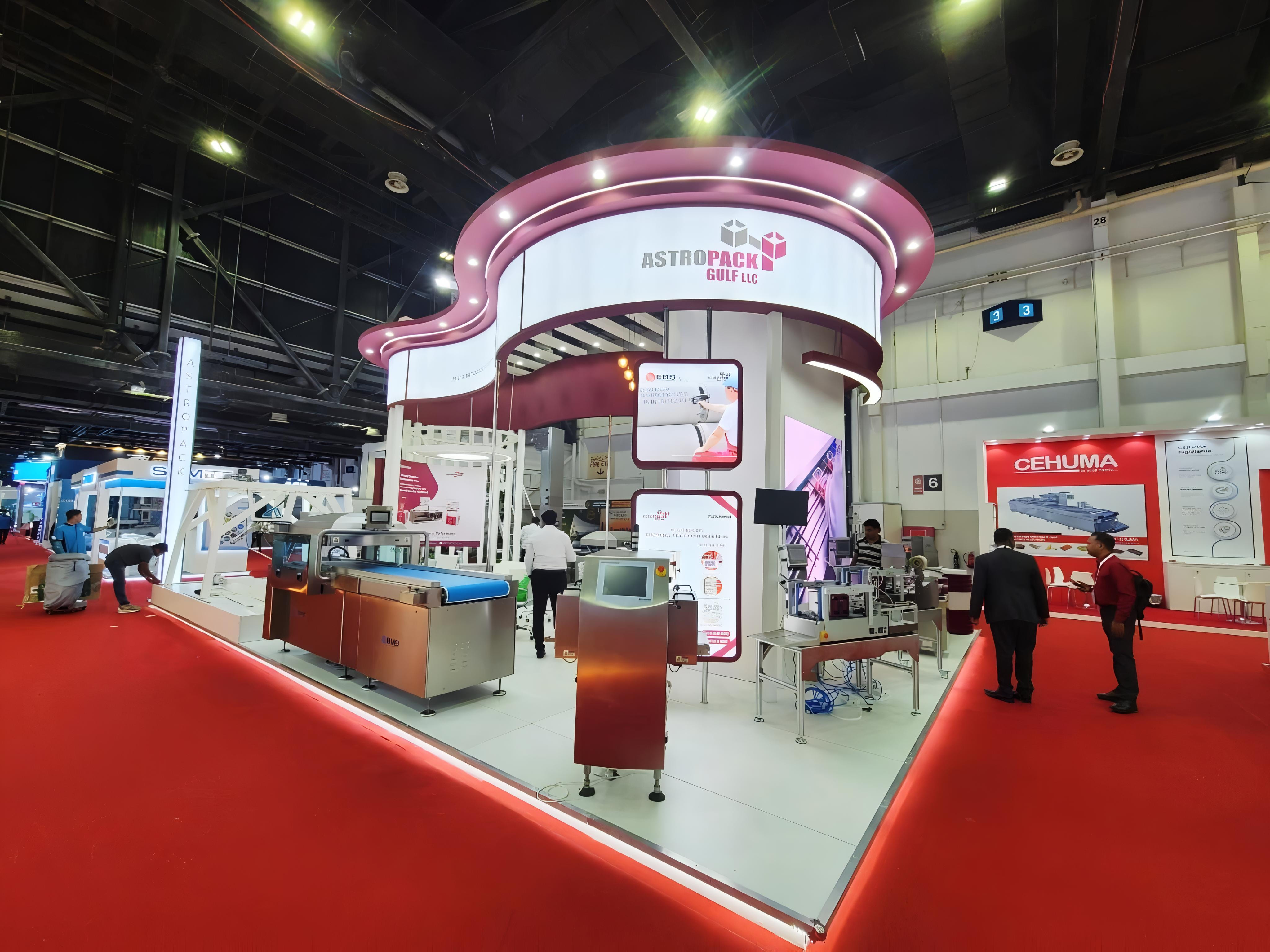 Stall Design for International Exhibition by Magnet Events