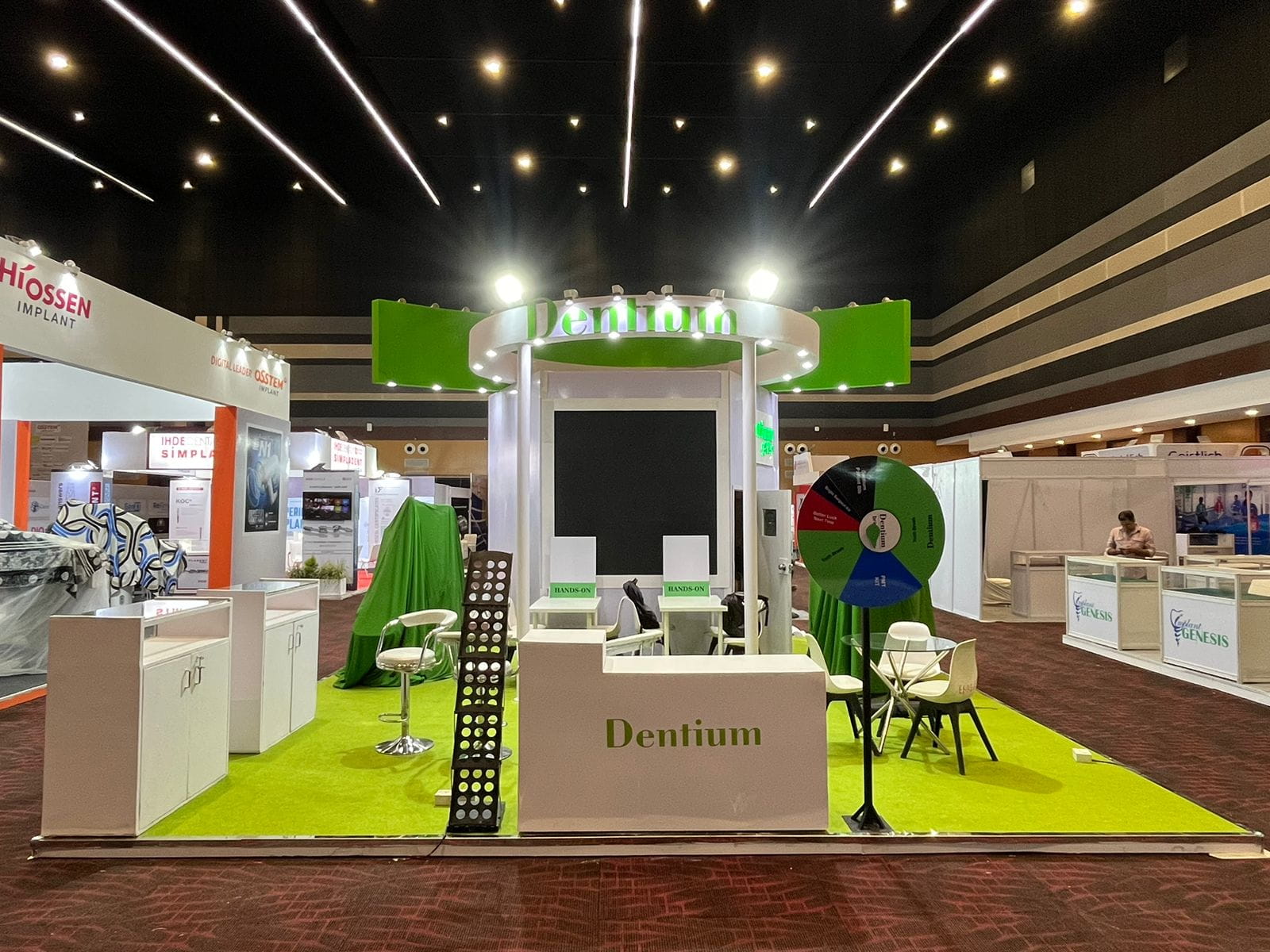 Custom Exhibition Stall Design for Indian Client by Magnet Events