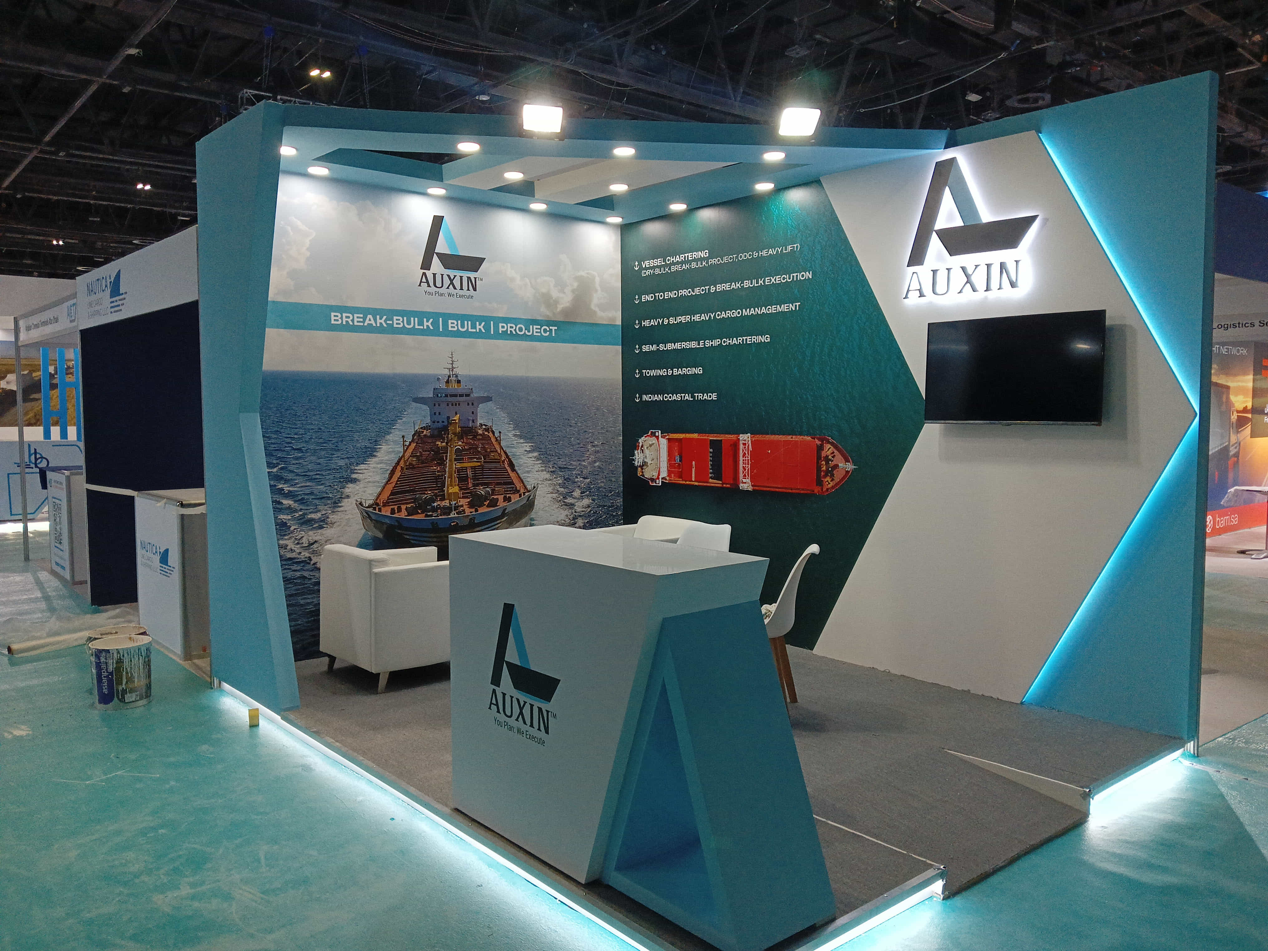 Stall Design for International Exhibition by Magnet Events