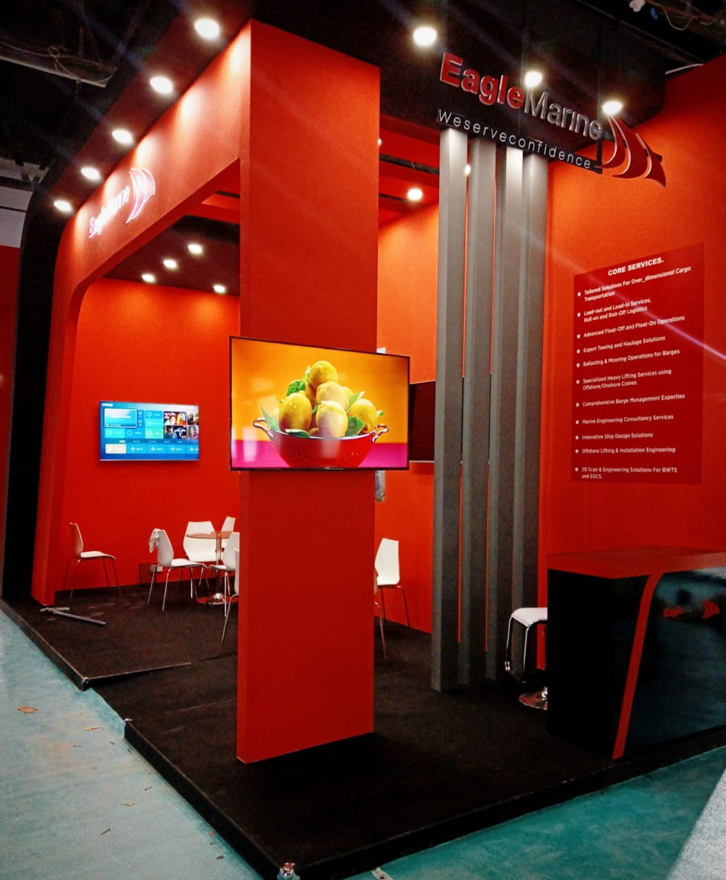 Stall Design for International Exhibition by Magnet Events