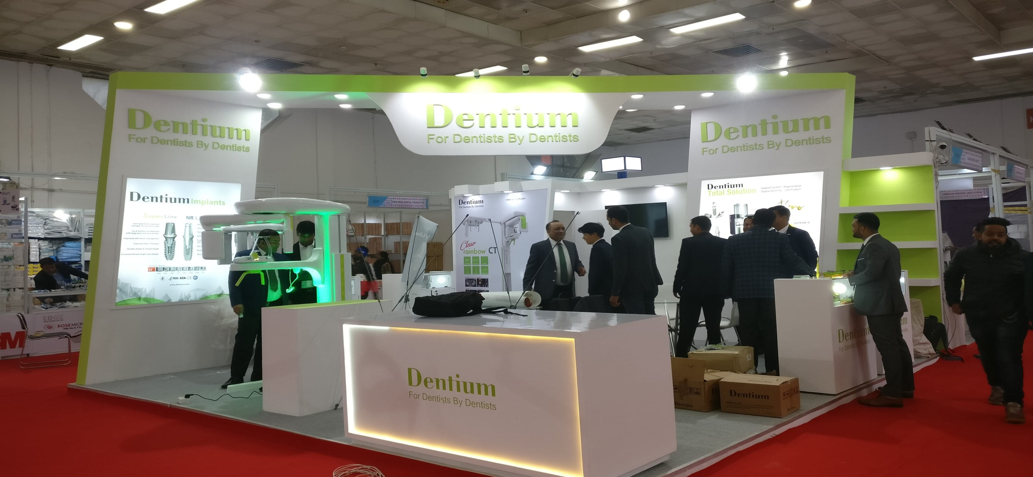 Custom Exhibition Stall Design for Indian Client by Magnet Events