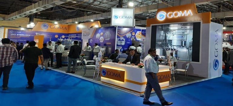 Custom Exhibition Stall Design for Indian Client by Magnet Events