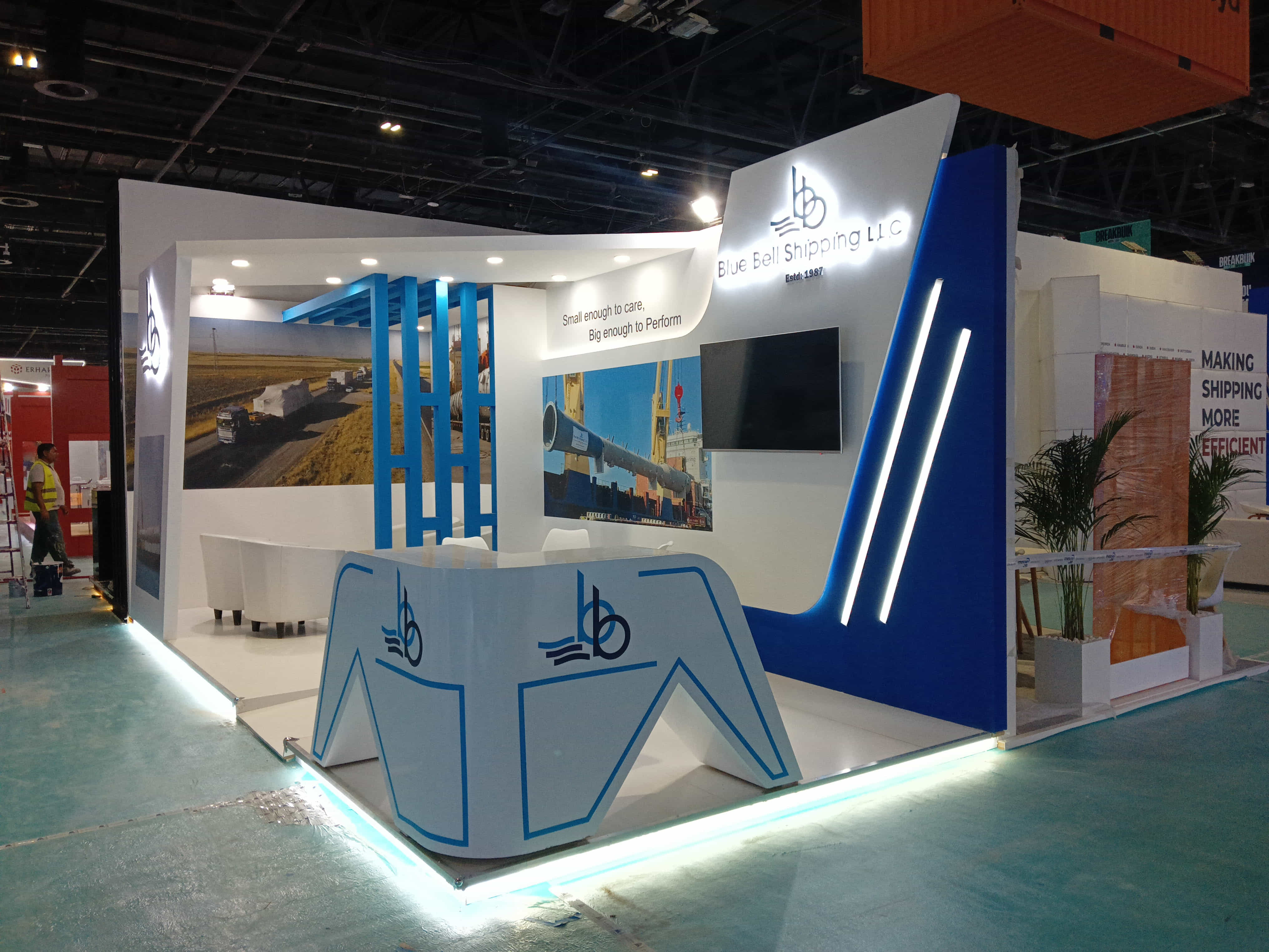 Stall Design for International Exhibition by Magnet Events