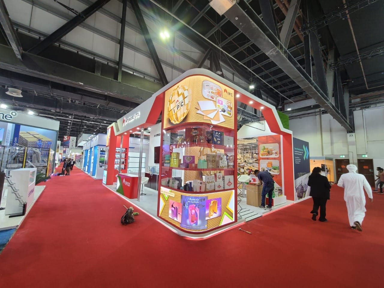 Stall Design for International Exhibition by Magnet Events